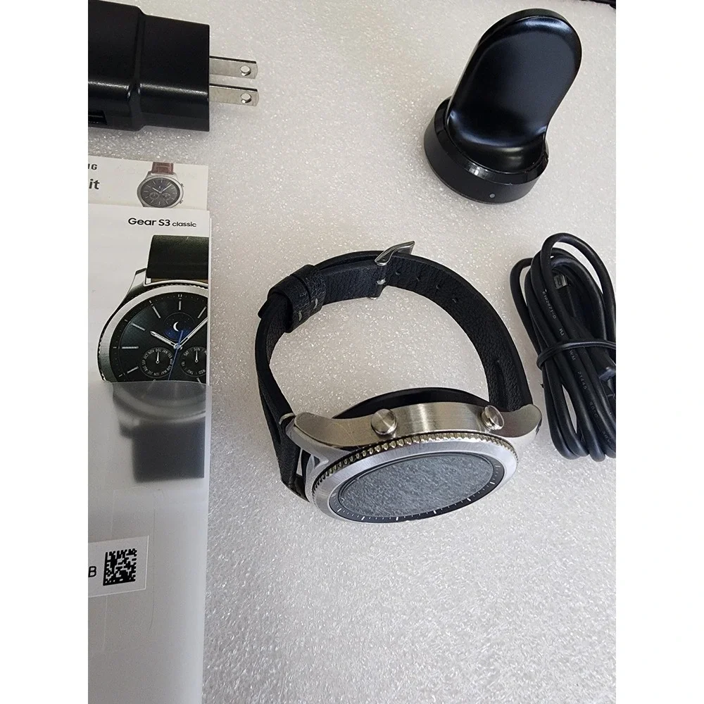 Samsung Gear S3 Classic Smartwatch Bluetooth GPS WiFi Heart RateMonitor PreOwned